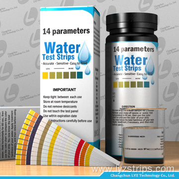 Water 14 parameters water test strips